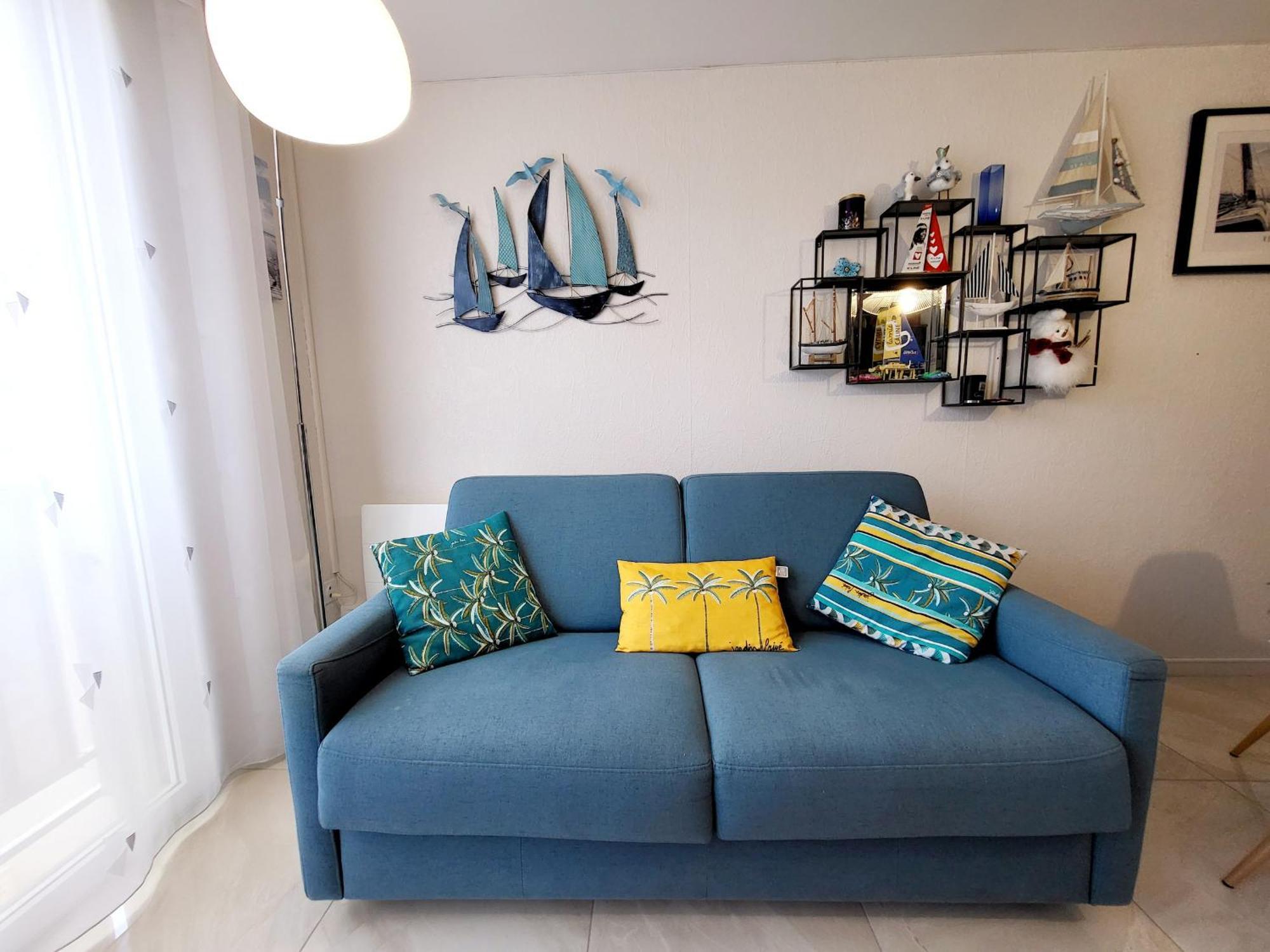 Appartement Moderne Au Centre-Ville, 150M Plage, Wifi, Confort Ideal Pour Familles - Fr-1-92-876 لي سابلِ دولونْ المظهر الخارجي الصورة